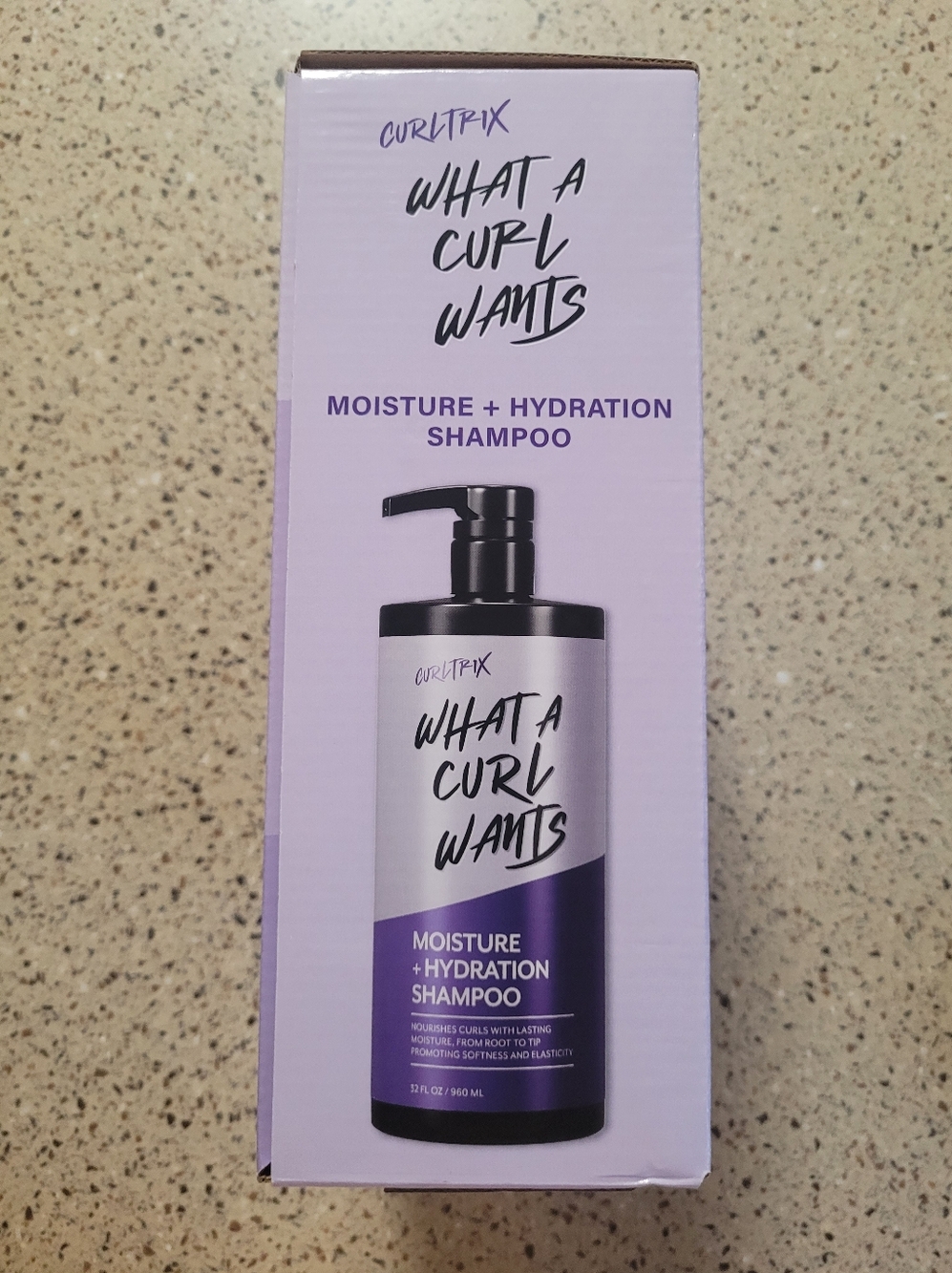 Curltrix What A Curl Wants Moisture + Hydration Shampoo & Conditioner 32 oz Each - Picture 4 of 6